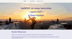 Desktop Screenshot of joel-news.net